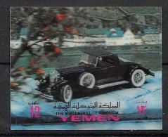 Yemen Royaume (kingdom) - 4228b/ N°1071 Voiture Véteran 3d Stamps Cars Neuf ** MNH - Cars