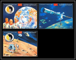 Yemen Royaume (kingdom) - 4226z/ Bloc N°175/177 3 Blocs History Of Outer Space Flight Espace (space) Neuf ** MNH  - Asia