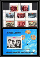 Yemen Royaume (kingdom) - 4215 N°895/902 A + Bloc 179 Return Of The Apollo 13 Crew Espace Space)neuf ** MNH 1969 Nixon  - Yemen