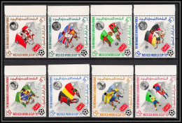 Yemen Royaume (kingdom) - 4185a/ N°979/986 A World Cup Mexico 1970 Stadium Football Soccer Neuf ** MNH - 1970 – Mexique