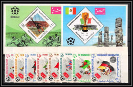 Yemen Royaume (kingdom) - 4183/ N°979/986 A + 191/192 A World Cup Mexico 1970 Stadium Football Soccer Neuf ** MNH - Yémen