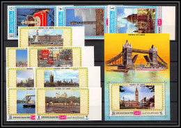Yemen Royaume (kingdom) - 4172e N°1026/1035 B Bloc 207 Philympia 70 London 1970 Neuf ** MNH Non Dentelé Imperf  - Briefmarkenausstellungen