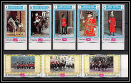 Yemen Royaume (kingdom) - 4153c N°1016/1023 A PHILYMPIA 70 LONDON 1970 Royal Horse Guard Trafalgar Londres ** Mnh  - Briefmarkenausstellungen