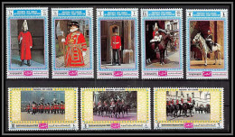 Yemen Royaume (kingdom) - 4153b N°1016/1023 A PHILYMPIA 70 LONDON 1970 Royal Horse Guard Trafalgar Londres ** Mnh  - Yemen