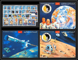 Yemen Royaume (kingdom) - 4150z N°861/892 A Bloc 175/176/177 30 Timbres ** MNH History Of Outer Space Espace 1969 Apollo - Azië
