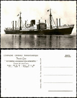 Ansichtskarte  Frachtschiff Schiff WYOMING-WASHINGTON-WINNIPEG 1962 - Sonstige & Ohne Zuordnung