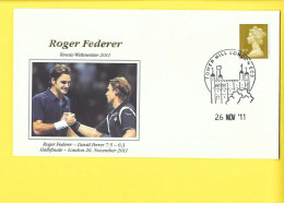 R40 - Roger Federer - David Ferrer London 26.November 2011 - Tennis