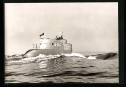 AK Unterseeboot Der Bundesmarine S 183 In Fahrt  - Guerre