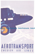 R664758 Aerotransport. Swedish Air Lines. Dalkeith Classic Poster Series - Monde