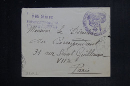 FRANCE - Cachet De L'Hôpital Temporaire N° 68 De Chatel Guyon Sur Enveloppe Pour Parois En 1914 - L 153201 - 1. Weltkrieg 1914-1918