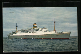 AK Passagierschiff S. S. Maasdam In Ruhiger See  - Dampfer