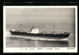 AK MV Klaus Leonhardt In Voller Fahrt  - Koopvaardij