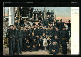 AK US Navy, Crew Of The Cruiser Cincinnati  - Oorlog