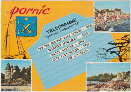 LD61 : Loire Atlantique :PORNIC : Vue - Pornic