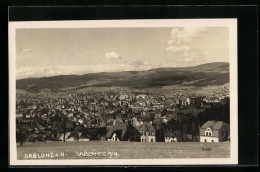 AK Gablonz A. N., Ortsansicht Aus Der Vogelschau  - Czech Republic