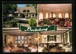 AK Gütersloh, Restaurant-Café Bockskrug, Parkstrasse 44  - Guetersloh