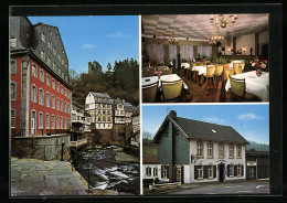 AK Monschau, Café-Restaurant Und Hotel Haus Flora, Laufenstrasse 134  - Monschau