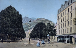 CPA (Isère). GRENOBLE, Cours St André - Grenoble