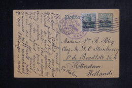 BELGIQUE - Entier Postal De Bruxelles Pour Rotterdam En 1915 - L 153205 - OC1/25 Governo Generale