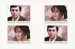 ** A 1217 -8 Czech Republic J.Abrham L. Safrankova 2023 - Unused Stamps
