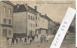 MORTEAU Place Du Marché Et Grande Rue - Other & Unclassified