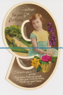 R662522 Greetings For Your 9 Th Birthday. British Academy Manufacture - Monde