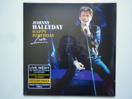 Johnny Hallyday Album 33Tours Vinyle Picture Disc Parc De Sceaux Happy Brithday 2000 Exclusivité - Andere - Franstalig