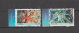 MALTA  2024 EUROPA CEPT - UNDERWATER FAUNA And FLORA  Set Of 2 Stamps  MNH** - 2024