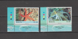 MALTA  2024 EUROPA CEPT - UNDERWATER FAUNA And FLORA  Set Of 2 Stamps  MNH** - 2024