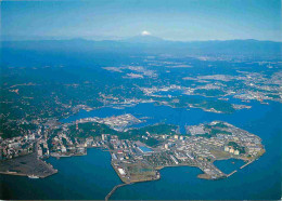 Japon - Yokosuka Bay - An Aerial View Of Yokosuka Bay Including Kamakura Enoshima And Mt Fuji With The American Naval Fa - Sonstige & Ohne Zuordnung