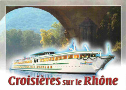 Bateaux - Bateaux Promenade - Croisières Sur Le Rhone - CroisiEurope - CPM - Voir Scans Recto-Verso - Sonstige & Ohne Zuordnung