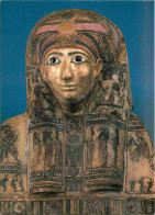 Art - Antiquité - Egypte - Amsterdam Allard Pierson Museum - Masque D'une Momie - Stucco Sur Lin Vers 200-300 A.D - CPM  - Antichità