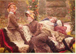 Art - Peinture - James Tissot - Le Banc De Jardin - The Garden Bench - CPM - Carte Neuve - Voir Scans Recto-Verso - Malerei & Gemälde