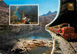 Trains - Le Petit Train D'Artouste - Le Lac D'Artouste - Multivues - CPM - Voir Scans Recto-Verso - Eisenbahnen