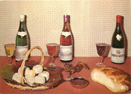 Recettes De Cuisine - Vin De Sancerre - Crottin - Fromages - Carte Neuve - Gastronomie - CPM - Voir Scans Recto-Verso - Ricette Di Cucina