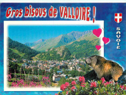 73 - Valloire - Panorama De La Station Ou Cœur De L'été - Fleurs - Marmotte - CPM - Voir Scans Recto-Verso - Autres & Non Classés