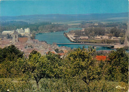 89 - Pont Sur Yonne - Vue Générale Aérienne - Flamme Postale De Sens - CPM - Voir Scans Recto-Verso - Pont Sur Yonne