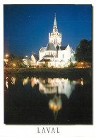 53 - Laval - La Basilique Notre-Dame D'Avesnières - Vue De Nuit - CPM - Voir Scans Recto-Verso - Laval