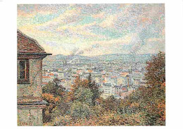 Art - Peinture - Luce - Paysage Vu De Montmartre - CPM - Voir Scans Recto-Verso - Peintures & Tableaux