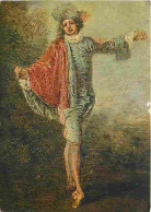 Art - Peinture - J A Watteau - L'indifférent - CPM - Voir Scans Recto-Verso - Malerei & Gemälde