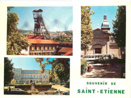 42 - Saint-Etienne - Multivues - Chevalet - Mines - Automobiles - CPM - Voir Scans Recto-Verso - Saint Etienne