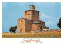 26 - Comps - Eglise St Pierre Et St Paul - CPM - Carte Neuve - Voir Scans Recto-Verso - Sonstige & Ohne Zuordnung