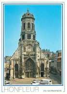 14 - Honfleur - Eglise St-Léonard. Portail Flamboyant Et Tour-clocher - Carte Neuve - CPM - Voir Scans Recto-Verso - Honfleur