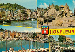 14 - Honfleur - Multivues - Blasons - Carte Neuve - CPM - Voir Scans Recto-Verso - Honfleur