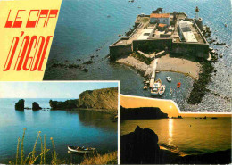 34 - Cap D'Agde - Multivues - Fort Brescou - CPM - Voir Scans Recto-Verso - Agde