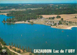32 - Barbotan Les Thermes - Cazaubon - Lac De L'Uby - Vue Aérienne - CPM - Voir Scans Recto-Verso - Barbotan