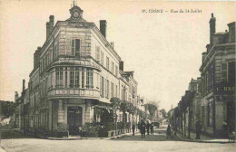 58 - Cosne Cours Sur Loire - Rue Du 14 Juillet - CPA - Voir Scans Recto-Verso - Cosne Cours Sur Loire