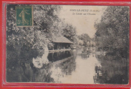 Carte Postale 91. Vert-le-Petit  Le Lavoir Sur L'Essonne  Très Beau Plan - Other & Unclassified