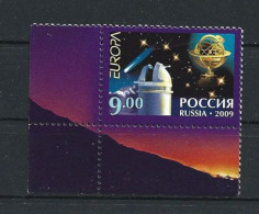 L'Astronomie. EUROPA CEPT 2009. Timbre Neuf ** De Russie - Astronomia