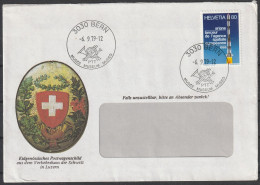 Schweiz: 1979, Standartbrief In EF, Mi. Nr. 1164, Jahresereignisse (I), 80 C. Trägerrakete „Ariane“.  ESoStpl. BERN - FDC